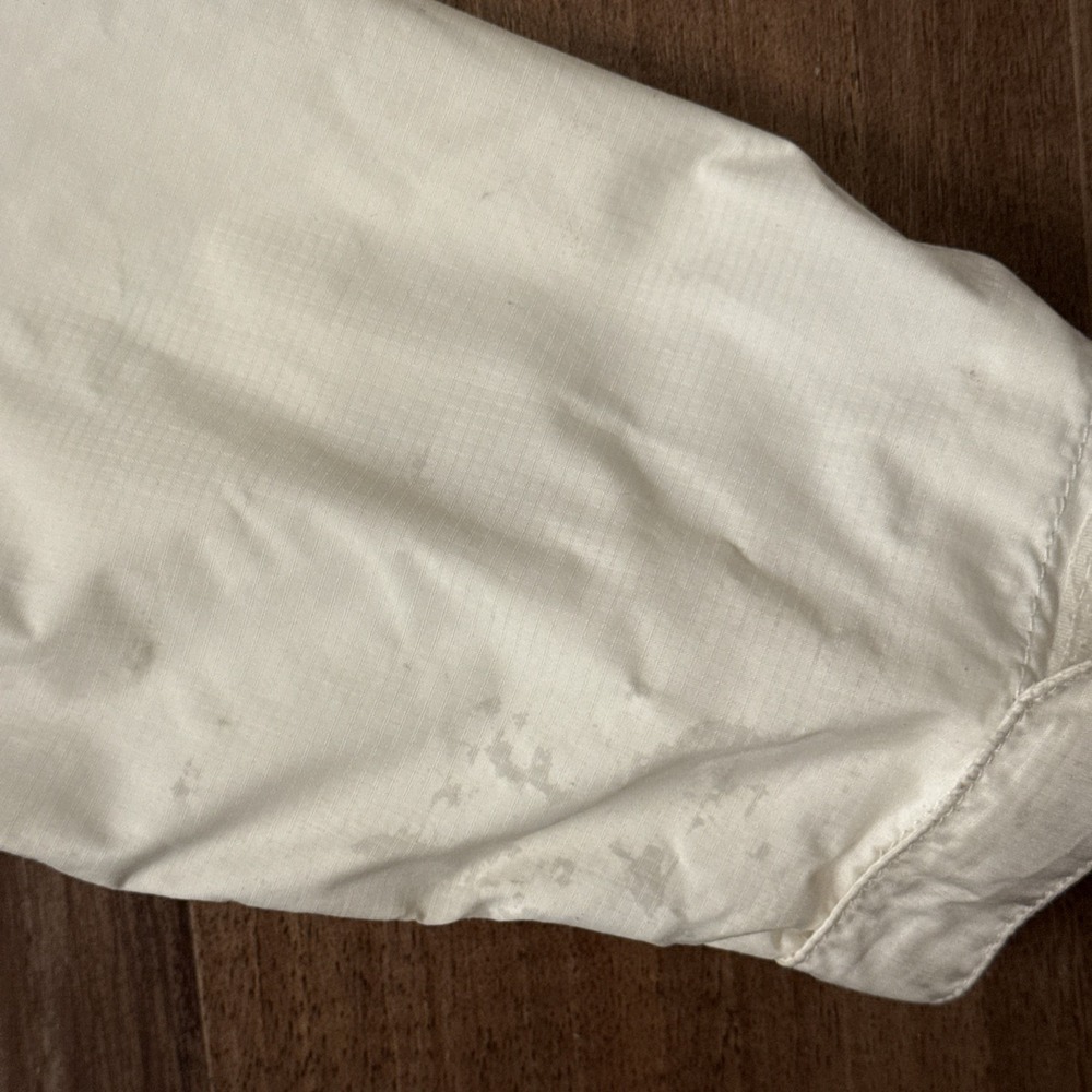 Y2K Nike ACG Fit Storm 3 Jacket‎ Sz Small S Full Zip Fair Condition White - Picture 7 of 16